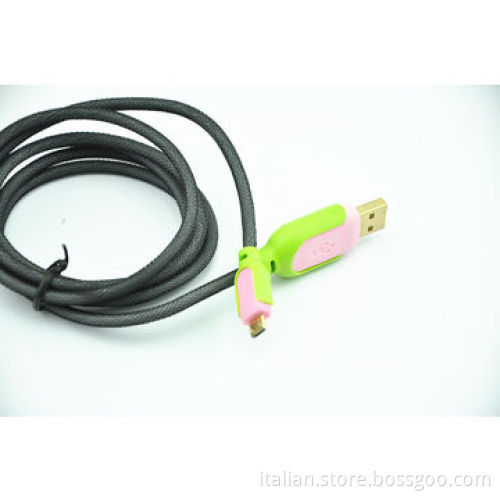 Latest Braided Mesh Data USB Cable for SamsungNew
